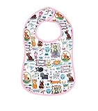 （ハロッズ) Harrods オイルクロス スタイ よだれかけ Harrods bib コーティング (Animals)