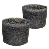 2 Foam Filter Sleeves for Shop-Vac Hardware Store Wet/Dry Vac Series 965-10-00 955-18-00 955-16-00 9