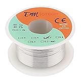 uxcell ハンダ リール 糸ハンダ 0.5mm 35G 60/40 ロジンコア 錫リード ロール