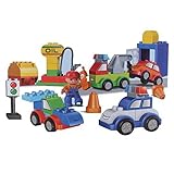 ノーブランド品 ２セット（約160〜200個）　プラスチック製　面白い　車のレンガ　子供　積み木　おもちゃ　多彩　ギフト