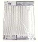 久宝金属製作所 ミニ 金属板 パンチング ホワイト 5φxピッチ8Px0.5x225x300mm M520