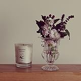 AMELIA 繊細なレリーフが特徴のトラディショナルデザイン・花瓶 フラワーベース ガラス