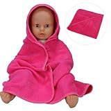 Mum2Mum [ マムトゥーマム ] フード付きタオル ホットピンク ブランケット おくるみ [並行輸入品]