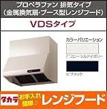 タカラスタンダード プロペラファン 排気タイプ 間口750 VDS-754L(K) ブラック
