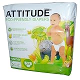 22 Couches Jetables Ecologiques - Taille 5 (Junior) +de 12 Kg - Sans Chlore et Paraben