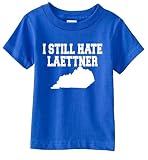 ケンタッキー州ファンベビー乳児I Still Hate Laettner面白いTシャツ – ロイヤルブルー ブルー