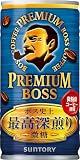 BOSS(ボス) サントリー コーヒーボス プレミアムボス微糖 185g×30本