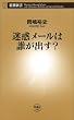 迷惑メールは誰が出す？（新潮新書）