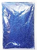 (mind items) ラメ パウダー 100g 色 選択可 金 銀 青 緑 濃緑 赤 橙 (青 ブルー)