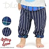 (ダンプドム) dumpdomダブルガーゼパンツdumpdom 90 ネイビー