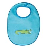 Lassig Water Repellent Bibs for Toddlers, Granny Crocodile, 12 Inch by HABA [並行輸入品]