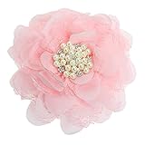 Domybest　ベビー ヘアバンド フラワー　キッズ 子供 カチューシャ 髪飾り ヘアアクセサリー　シフォン 女の子 新生児 赤ちゃん 出産祝い 内祝い お宮参り 誕生日 100日記念 こどもの日 