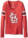 MLB St Louis Cardinals ' 47ブランドレディースHomerunロングスリーブTee L レッド