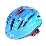 RaiFu ヘルメット 子供用 保護 帽子 ローラー スケート用 ロック​​クライミング アウトドア アウトバウンド トレーニング スキッド ブルー