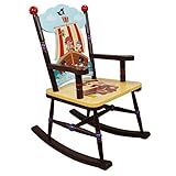 Fantasy Fields - Pirate Island Thematic Kids Wooden Rocking Chair | Imagination Inspiring Hand Craft