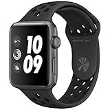 Apple Watch Nike+ Series3 スペースグレイアルミニウムケースとアンスラサイト/ブラックNikeスポーツバンド アップルウォッチ ナイキ シリーズ3 本体 (42mm, GPSモデル)