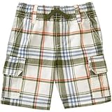 ジンボリー GYMBOREE/ プラッドショーツ カーキープラッド ボトムスショートパンツ 6～12ヶ月【並行輸入】