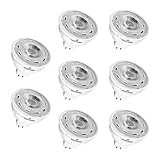 Light Blue? (8 PACK) LED 6-Watt MR16 Bi-pin GU5.3 Base, 50W Equivalent, Non-Dimmable High Power Warm