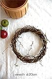 wreath　【ドライフラワー リース台 20cm 】