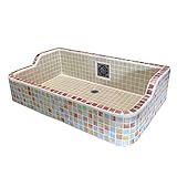 デザインタイルおしゃれ流し台 さくら シンク Ｌサイズ
