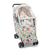 日本育児 はらぺこあおむし ベビーカー用レインカバー