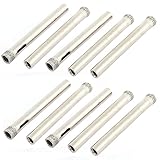 uxcell　ガラスホールソー　ホールソードリルビット　ダイヤモンドコート　ガラスのタイル　6mm切削直径 10個