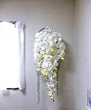 胡蝶蘭　造花　胡蝶蘭壁掛け　触媒加工品　アートフラワー