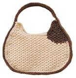 ハマナカ あみものキット (ハマナカ ピッコロ 使用) ねこバッグ ミニ COL. 16・17使用 (サイズ 約 幅14.5cm×深さ8.5cm×マチ1.5cm) H320-003-063