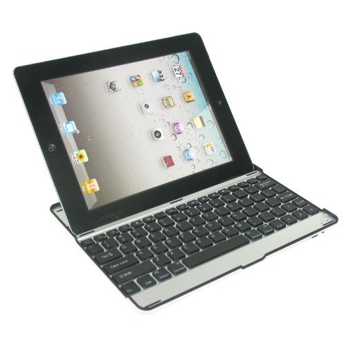 iPad2 bluetoothキーボード内蔵アルミケース 【USキーボード】 ブラック 日本語操作説明書付き Black iPad2 bluetoothキーボード内蔵アルミケース 【USキーボード】 ブラック 日本語操作説明書付き Black