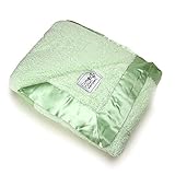 リトルジラフ （Little Giraffe） シェニール ベビーブランケット （グリーン セラダン）