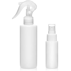 CORKAS スプレーボトル 180ml*1+60ml*1 霧吹き スプレー容器 スプレー ガン 細かいミスト 園芸用霧吹き 植物の水やり 除菌 虫除け
