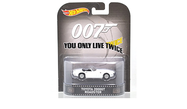 Amazon Mattel Hotwheels Retro Entertainment 007 You Only Live Twice Toyota 00gt Roadster White マテル ホットウィール レトロ エンターテインメント 007は二度死ぬ トヨタ 00gt ロードスター ホワイト 並行輸入品 ミニカー ダイキャスト