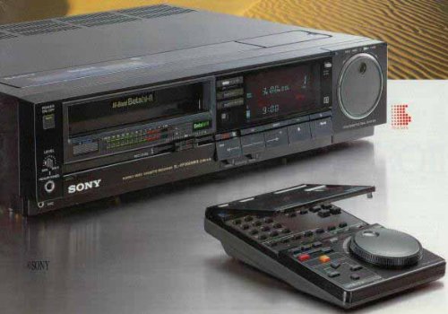 SONYベータ・デッキEDV－5000 （βの歴史とβデッキの旗艦機 