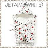 jetaime-white おくるみ　肌に優しい 綿100% 出産祝い　ギフト　おくるみ