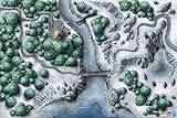D&D Frozen Wilderness Vinyl Game Mat [並行輸入品]