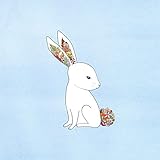 Oopsy Daisy Fine Art for Kids Botanic Bunnyキャンバス壁アートby Katie Vernon 10 x 10" NB21441