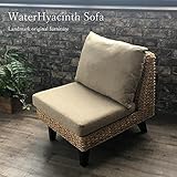 KAGLAB アジアン家具 ウォーターヒヤシンス １人掛けソファー 1Pソファー　バリ家具 D1341ATZ