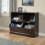 Sauder Storybook Bin本棚Jamocha木製Cubbyhole Booksのストレージ、Toys and More