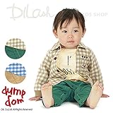 セパレートレイヤード風長袖カバーオール/dumpdom(ダンプドム)秋 ベビー 赤ちゃん 男の子 80 ベージュ
