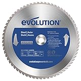 Evolution Power Tools 14BLADEST Steel Cutting Saw Blade, 14-Inch x 66-Tooth [並行輸入品]