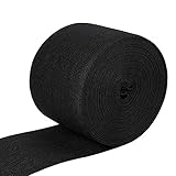 BENECREAT 全長8m幅80mm白色平ゴム 強力 服 ゴムベルト 交換バンド 裁縫用 手芸材料 手作り