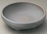 炭化4.5足付中鉢陶器信楽焼キッチン和食器向付皿