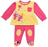 Taggies Bright Startsベビーガールズバタフライカーディガンセット2 ( 3 m-9 m ) カラー: イエロー