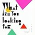 What are you looking for(通常盤)