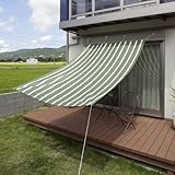 タカショー シェードオーニング 2×3m グリーンベージュ