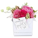 プリザーブドフラワー キューブボックス フランボワーズ クリアケース入