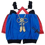 SHORH KID'S(ショーキッズ) ベビー男児T/Cスムース鎧サロペット 70cm /ブルー NO.SD-70451