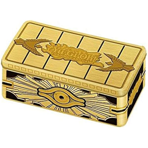 Amazon Co Jp 1個 遊戯王 英語版 19 Gold Sarcophagus Tin 19 封印の黄金櫃 ティン ホビー 通販