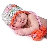 Huggalugs HAT ベビー・ガールズ US サイズ: 0-6 Months カラー: オレンジ