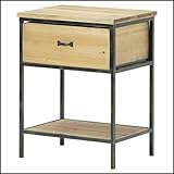 ウッドスチールテーブル＆ヒキダシ(WV-02)